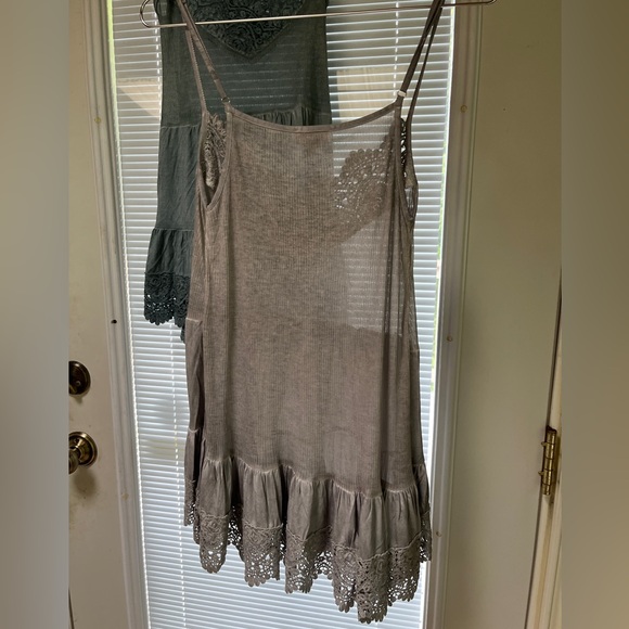 POL Gray Multiple use top: Dress, Tunic, Camisoles NWOT - Picture 6 of 16